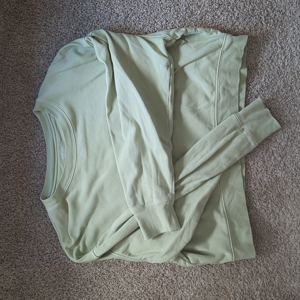 Girlfriend Collective Cropped Sweatshirt Crewneck